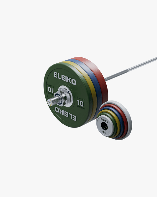 Комплект штанги Eleiko Performance - 185 кг, жіночий, кольоровий