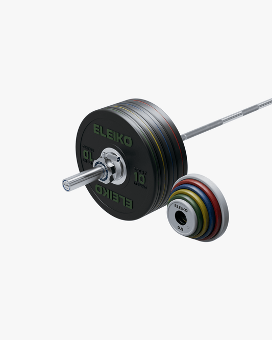 Комплект штанги Eleiko Performance - 190 кг, чоловічий, чорний