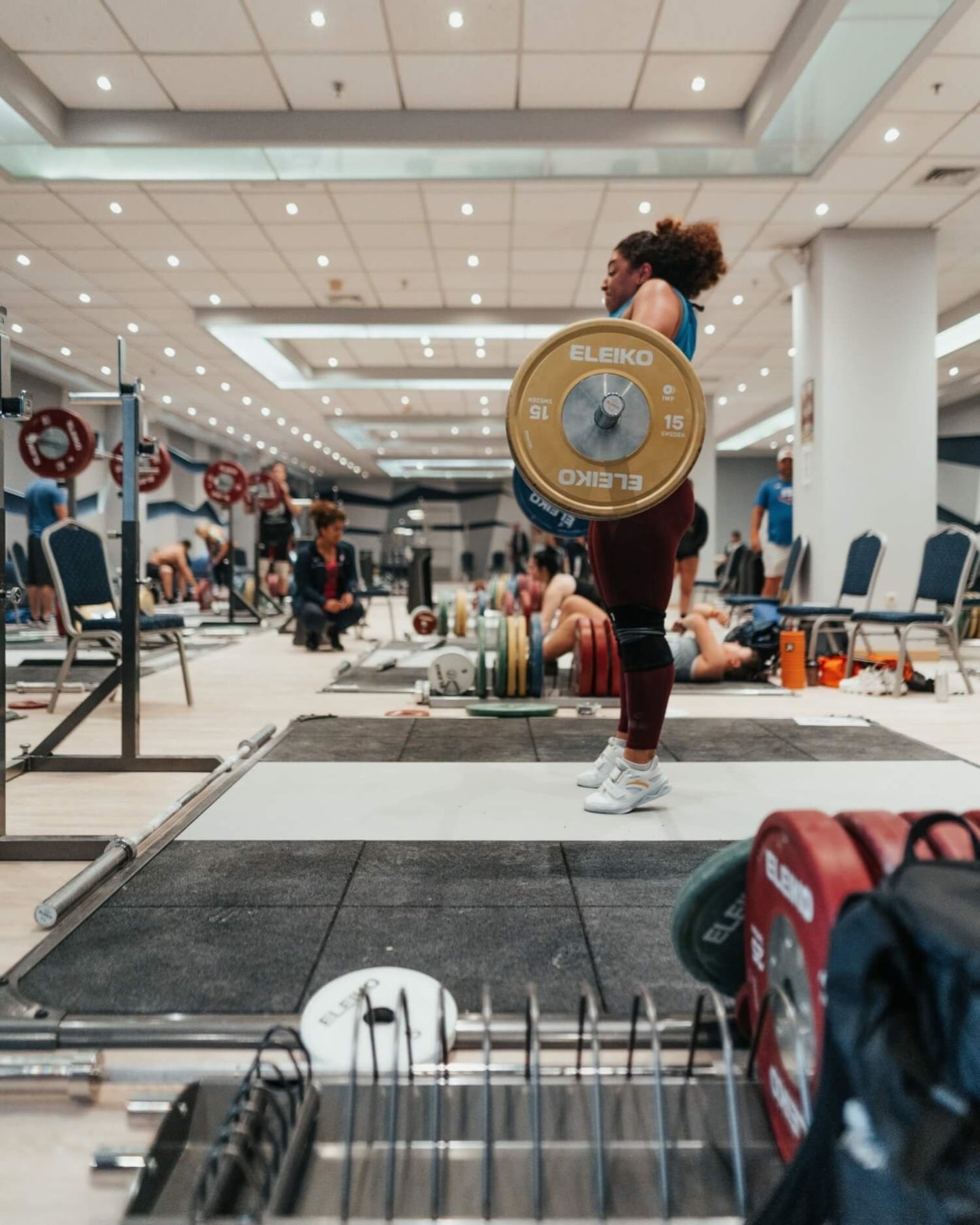 Диск тренувальний для важкої атлетики Eleiko IWF