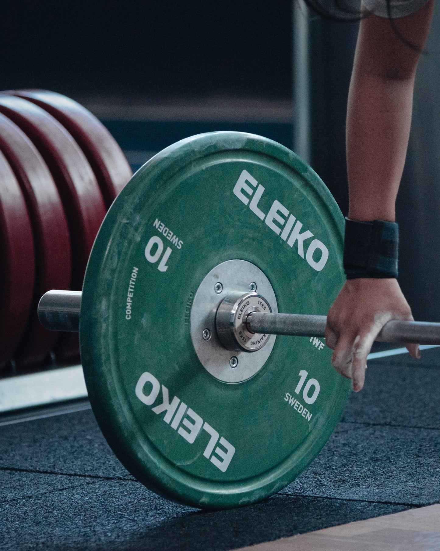 Гриф тренувальний для важкої атлетики Eleiko IWF – 15 кг, жіночий