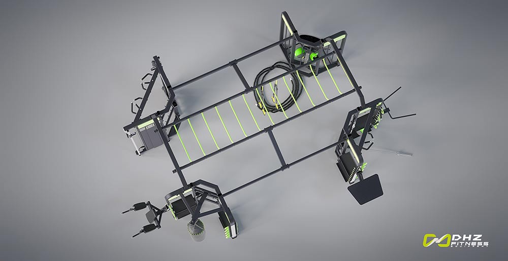 Станція для групових функціональних тренувань DHZ E360B