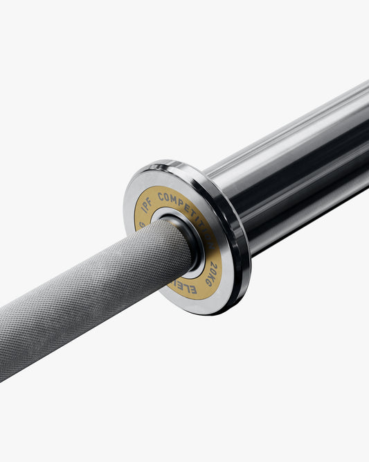 Гриф змагальний для пауерліфтингу Eleiko IPF – 20 кг