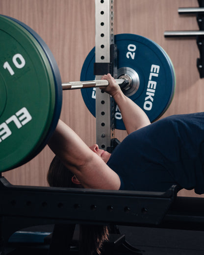 Гриф тренувальний для пауерліфтингу Eleiko IPF – 20 кг