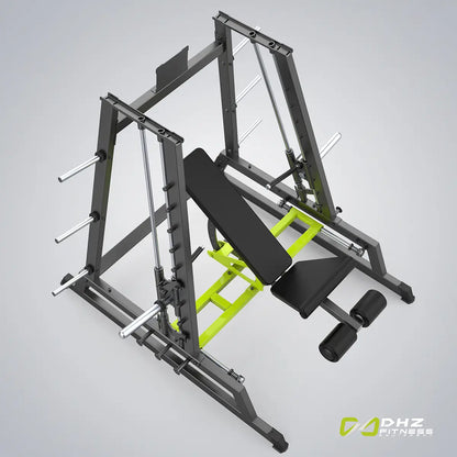 Машина Сміта для жиму сидячи (роздільне навантаження) DHZ D602